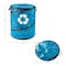 Wakeman Round Collapsible Trash Can, Blue, Polypropylene & 3.3S steel wire, 22 in 75-CMP1161 - alternate 10